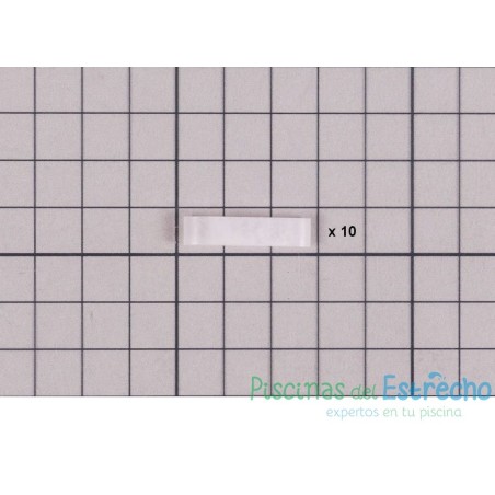 Recambio Junta Tórica 25 x 2,5 silicona (10 uds)