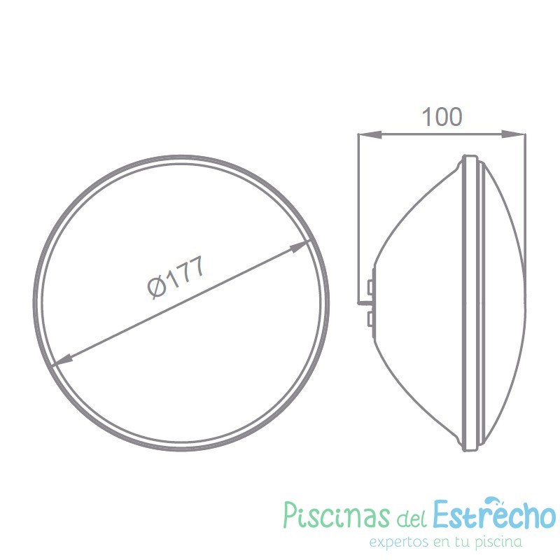 Lámpara Astralpool Led Lumiplus Essential PAR56 RGB