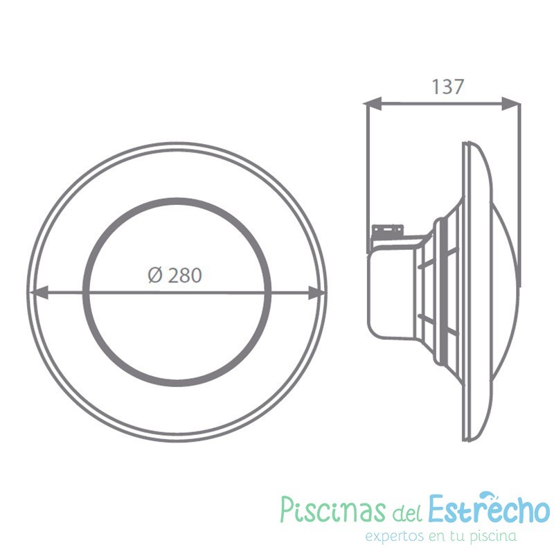 Proyector AquaSphere Luz RGB PAR56 900 lumens + mando