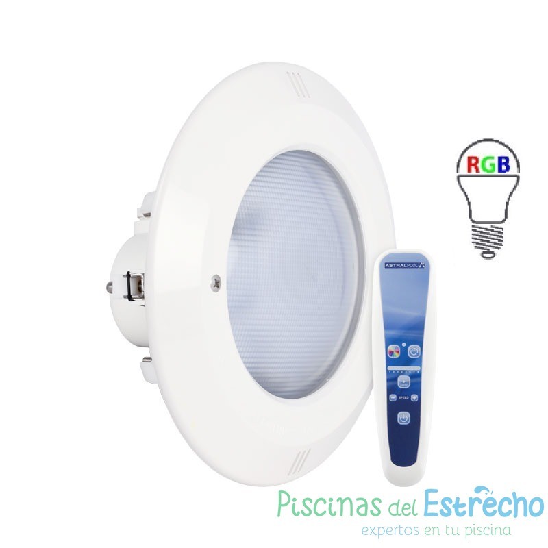 Proyector Astralpool Led Lumiplus Essential PAR56 RGB 1100 lumens wireless + mando