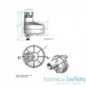 Nicho MINI de Acople rápido piscina hormigón