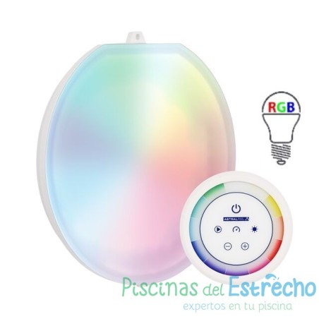 Lámpara Astralpool LumiPlus Flexi Plug&Play RGB + Mando 76580M