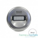 Foco LED Astralpool LumiPlus Design Luz blanca Inox effect