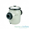 Prefiltro bomba piscina en poliéster + FV 60 l. Astralpool Ø 200mm.