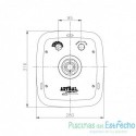 Boquilla nado contracorriente rectangular para AP