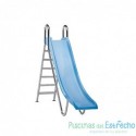 Tobogan para piscina altura 1.300 mm.
