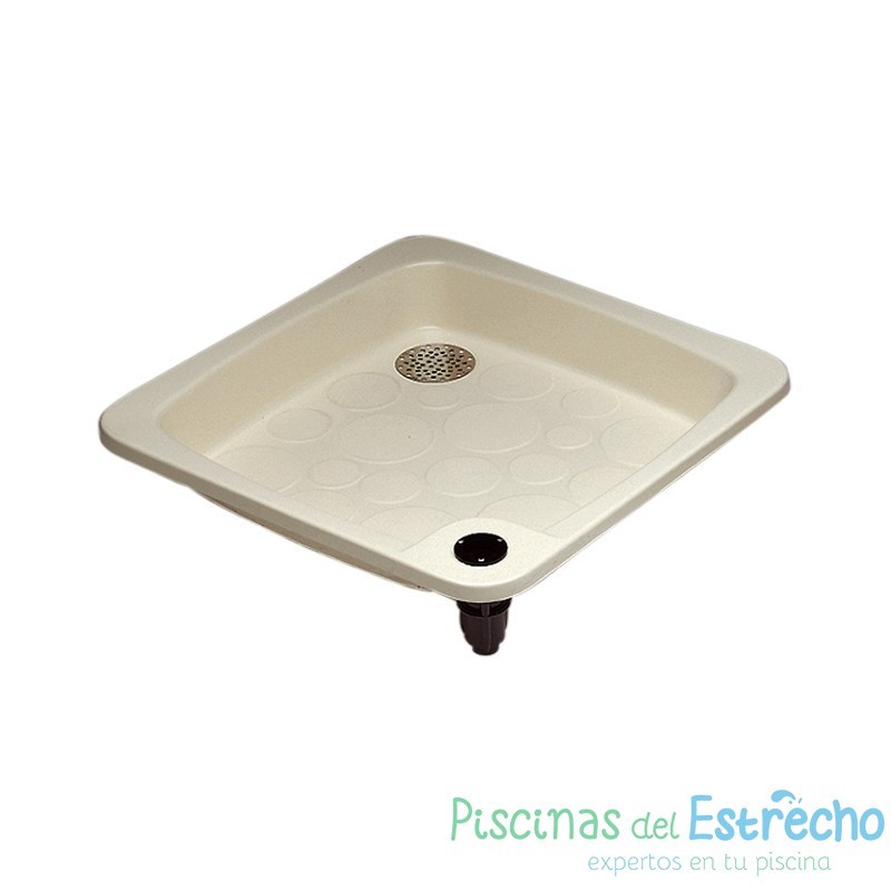 Plato de ducha en poliéster