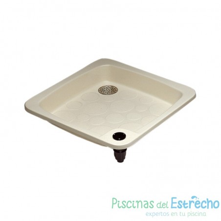 Plato de ducha en poliéster