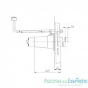 Boquilla nado contracorriente rectangular para AI