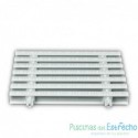 Rejilla para rebosadero piscina 22/195 mm. unión por cable