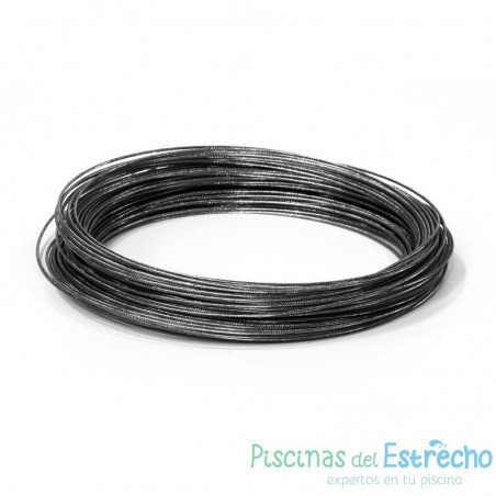 Cable inoxidable para unión rejillas rebosadero piscina(100mts)