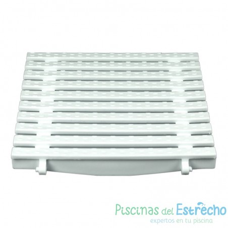 Rejilla para rebosadero piscina por placas 22/335 mm.